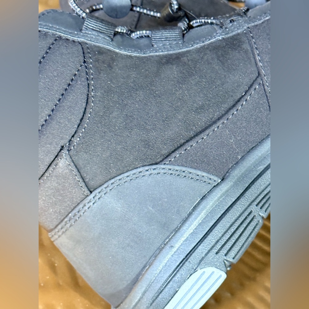 Ryka Black Ankle Boots with Toggle Closure